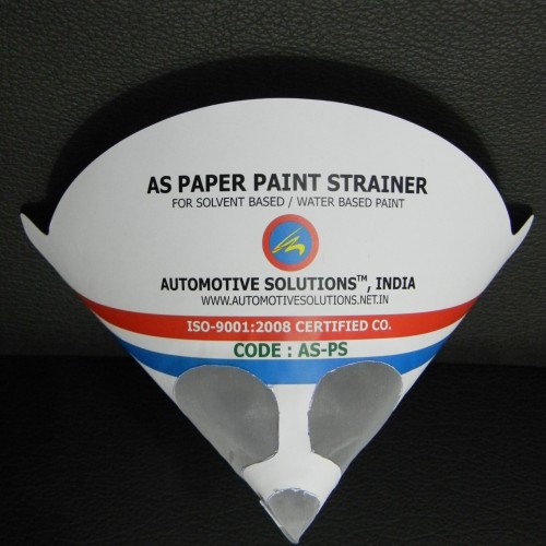 As paper paint strainers